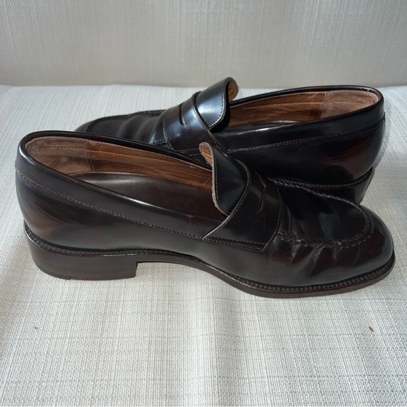 Tod's Penny Loafers Brown Leather Men's Size US 9M - Picture 8 of 14